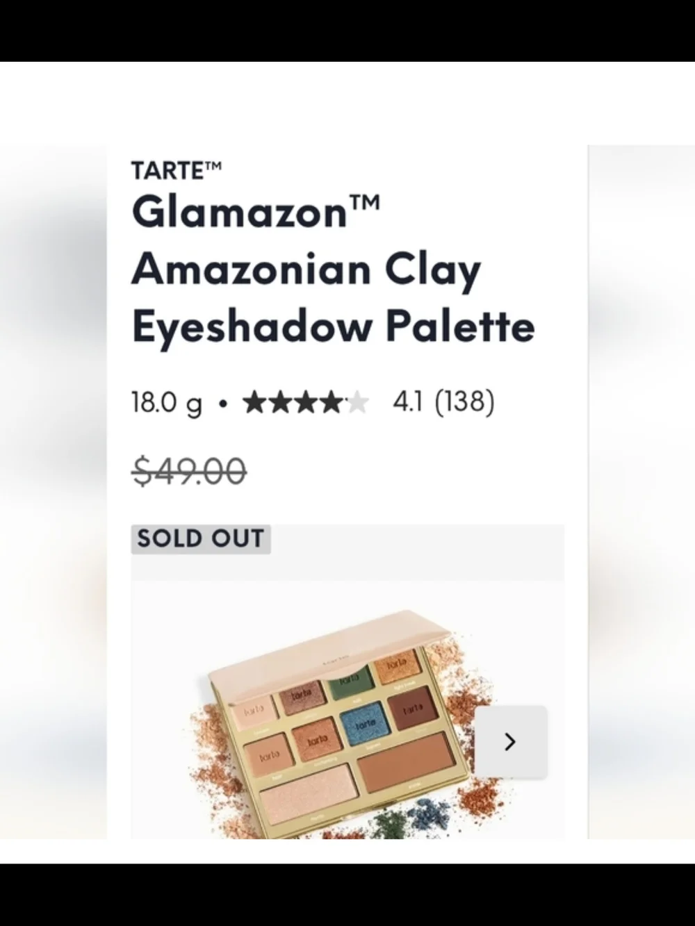tarte palette neutral